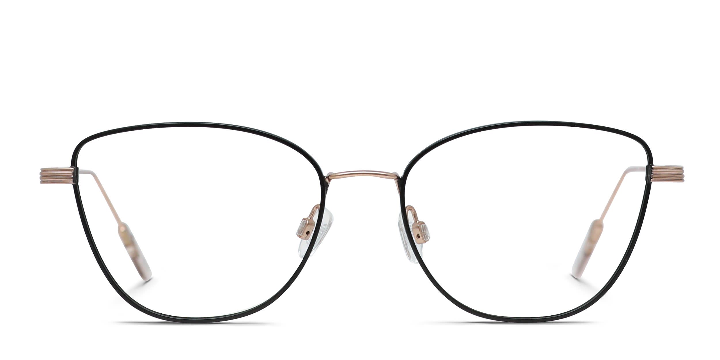 Ottoto Andrea Black/Gold Eyeglasses | Includes FREE Rx Lenses
