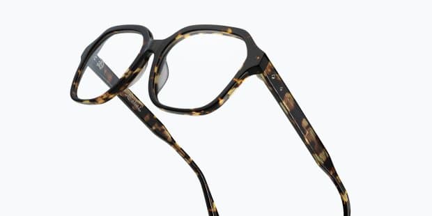 Amelia E. Luster Tortoise Prescription Eyeglasses
