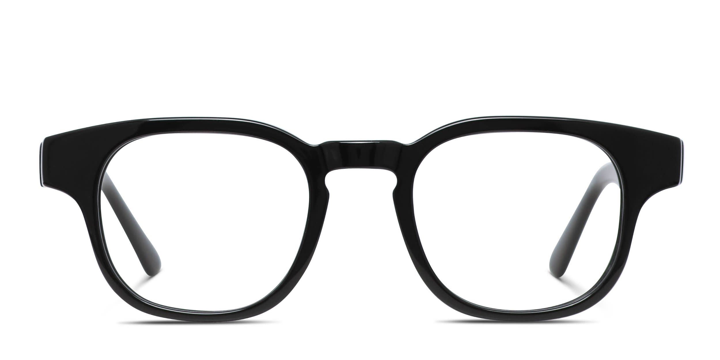 Muse Launch Shiny Black glasses - Shiny Black - Frontal View