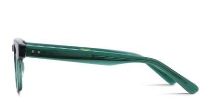 Muse x Transitions Launch Green glasses - Green - Side View