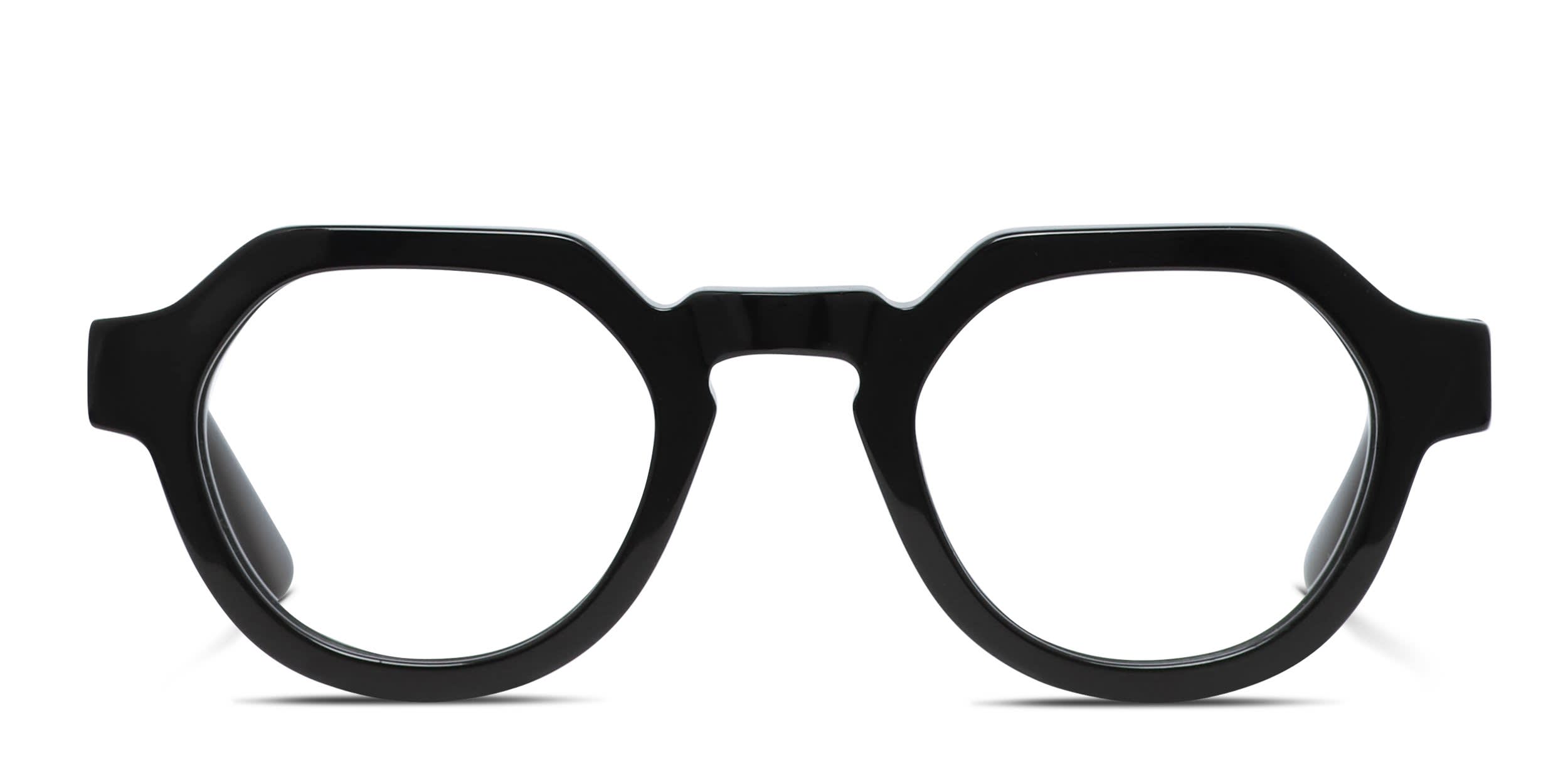 Muse Sky High Shiny Black glasses - Shiny Black - Frontal View