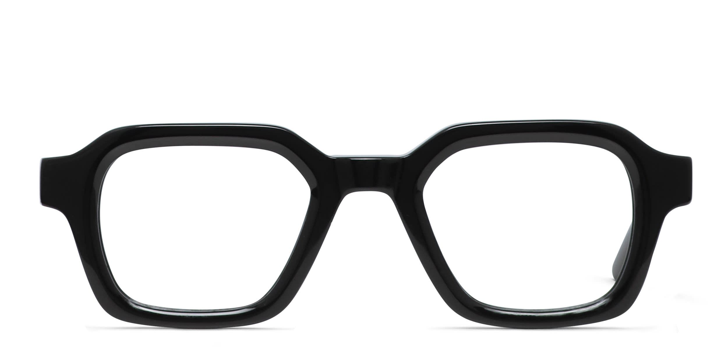 Muse Flight Shiny Black glasses - Shiny Black - Frontal View