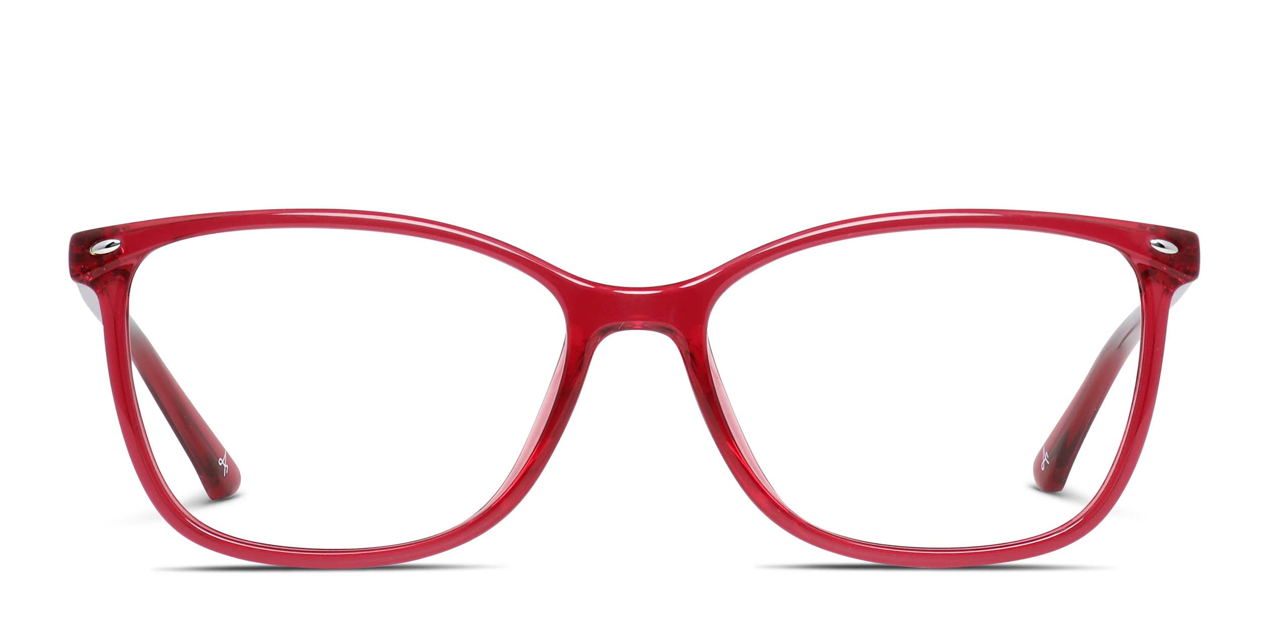 Amelia E. Nettle Red glasses - Red - Frontal View