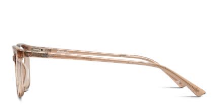 Amelia E. Nettle Brown, Clear glasses - Brown / Clear - Side View