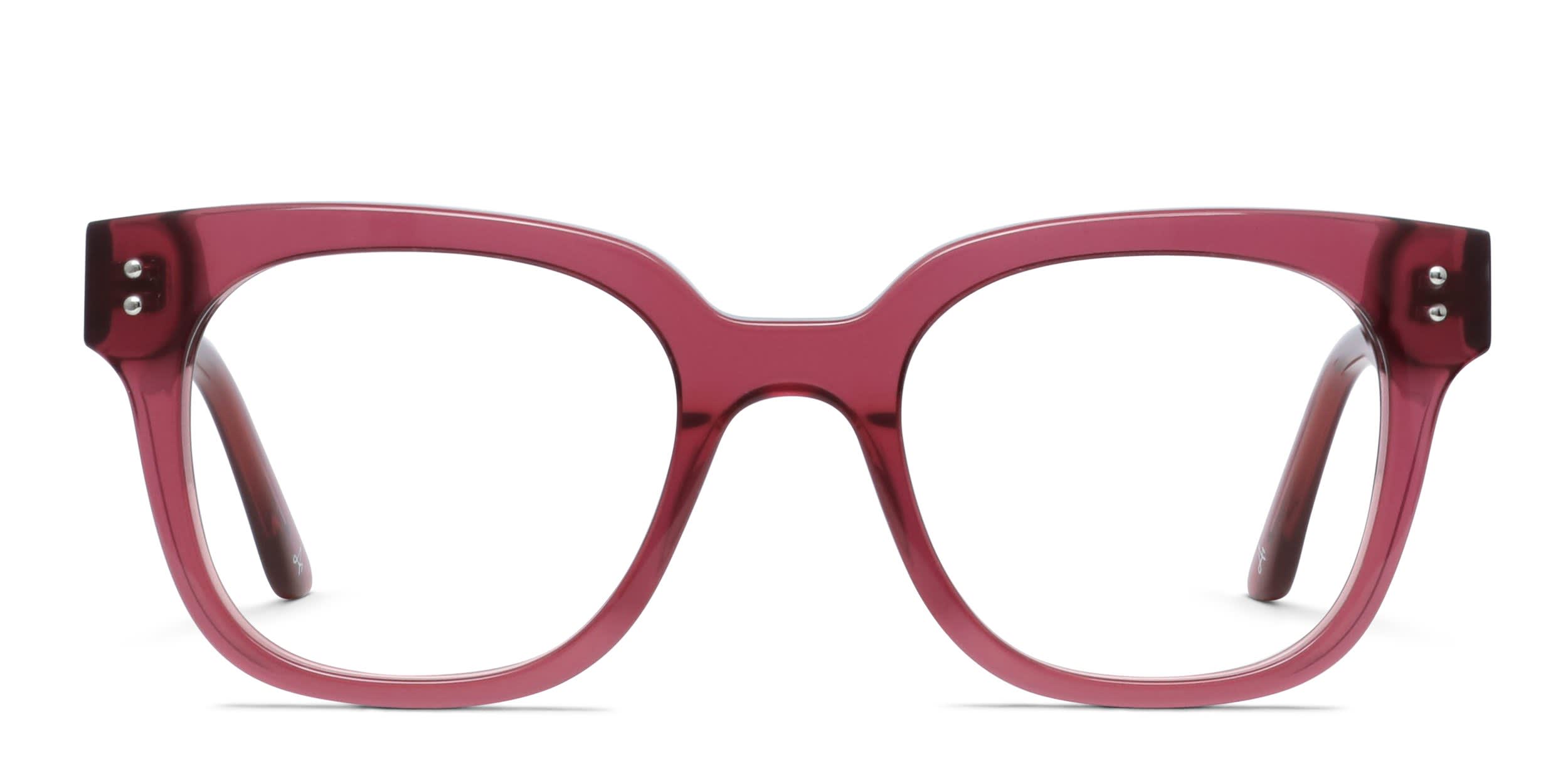Amelia E. Maddie Red glasses - Red - Frontal View