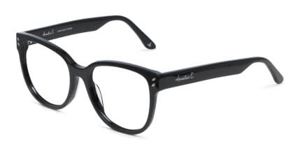 Amelia E. Makenzie Shiny Black glasses - Shiny Black - Angle View