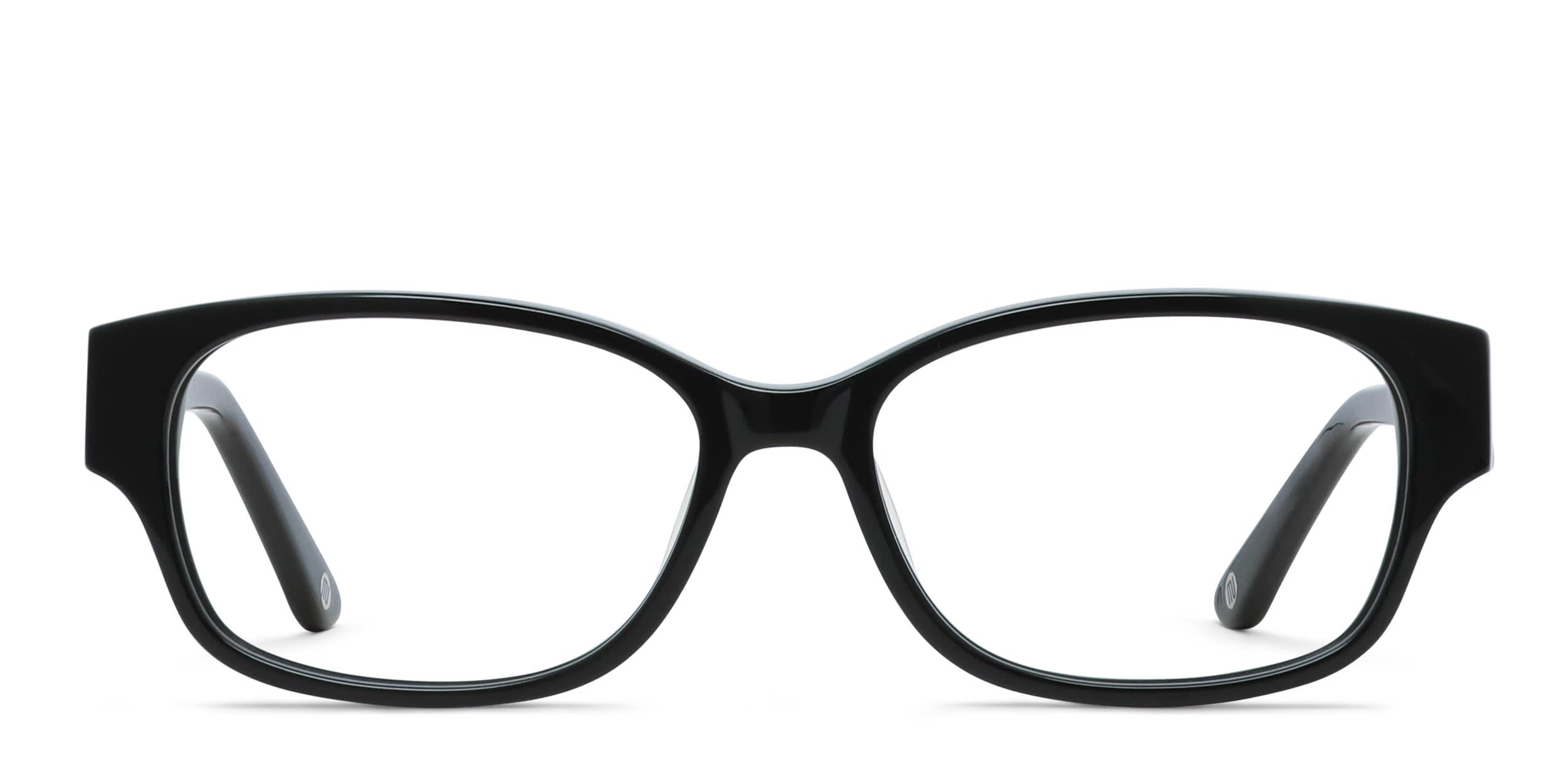 Muse Cali Shiny Black glasses - Shiny Black - Frontal View