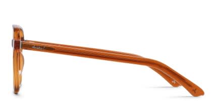 Amelia E. Moonlit Orange glasses - Orange - Side View