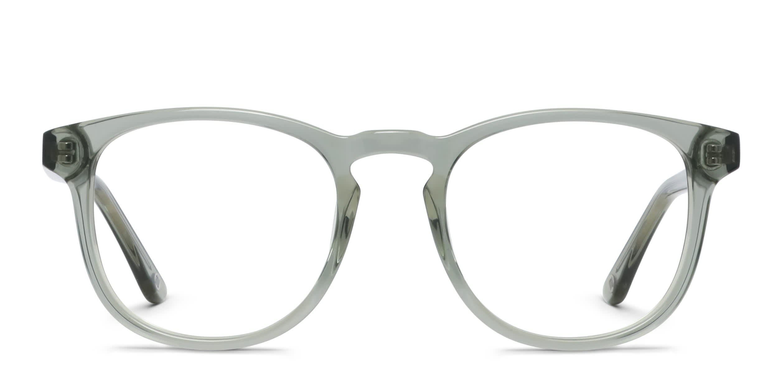 Muse Brenner Green, Clear Prescription Eyeglasses
