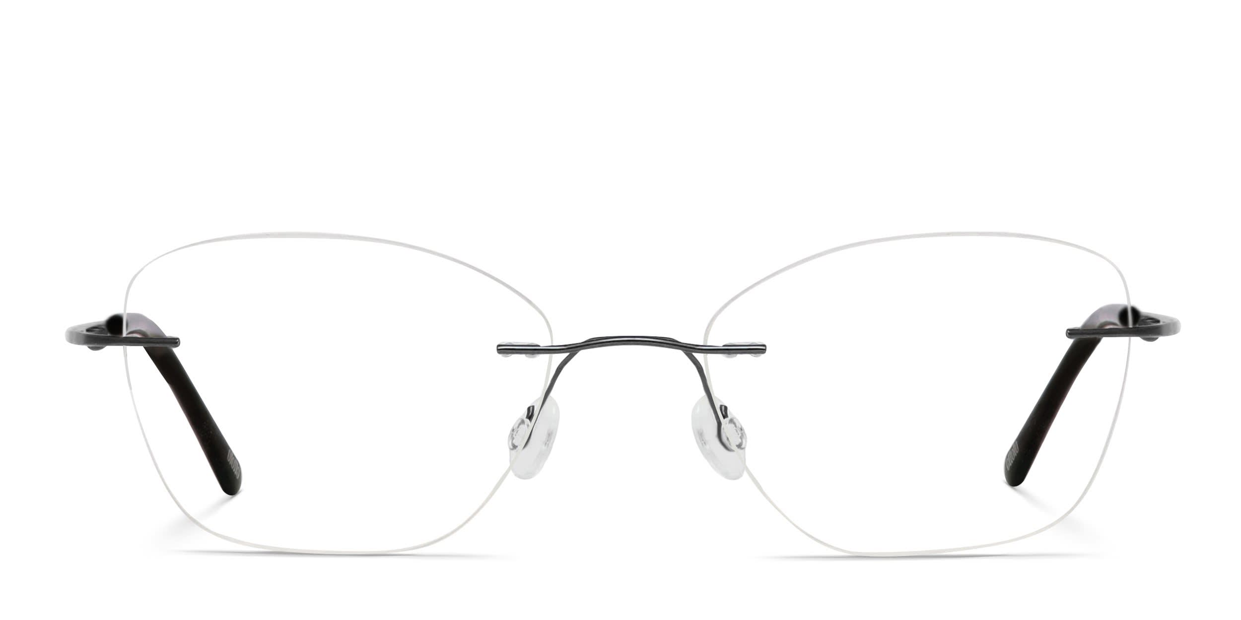 Ottoto Leggera Shiny Black glasses - Shiny Black - Frontal View