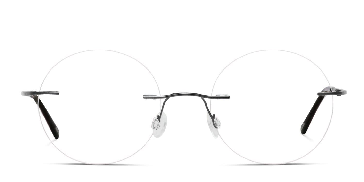 Ottoto Ringo Shiny Black glasses - Shiny Black - Frontal View