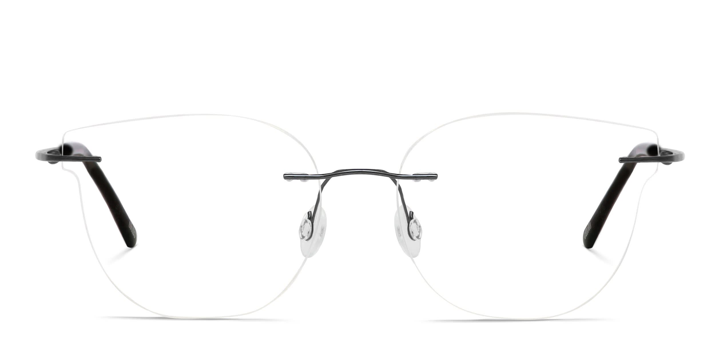 Ottoto Seguro Shiny Black glasses - Shiny Black - Frontal View