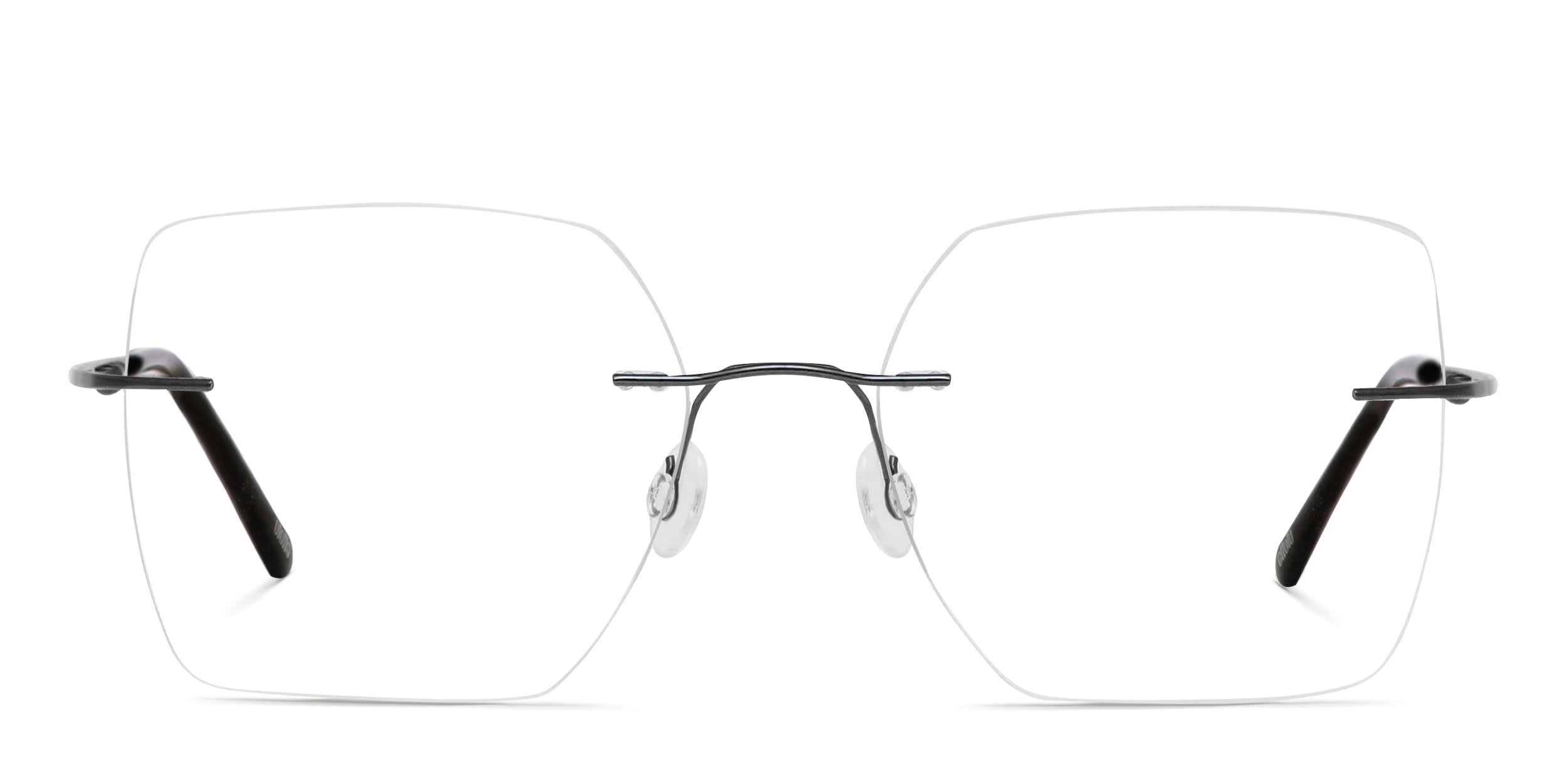 Ottoto Eplano Shiny Black glasses - Shiny Black - Frontal View
