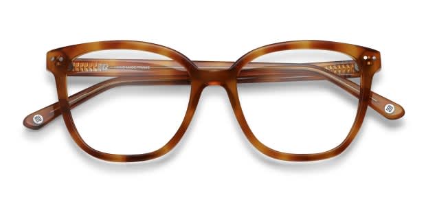 Muse Eloquence Tortoise, Orange Prescription Eyeglasses
