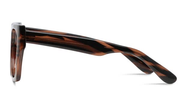 Xelia Borwn, Tortoise Prescription Eyeglasses