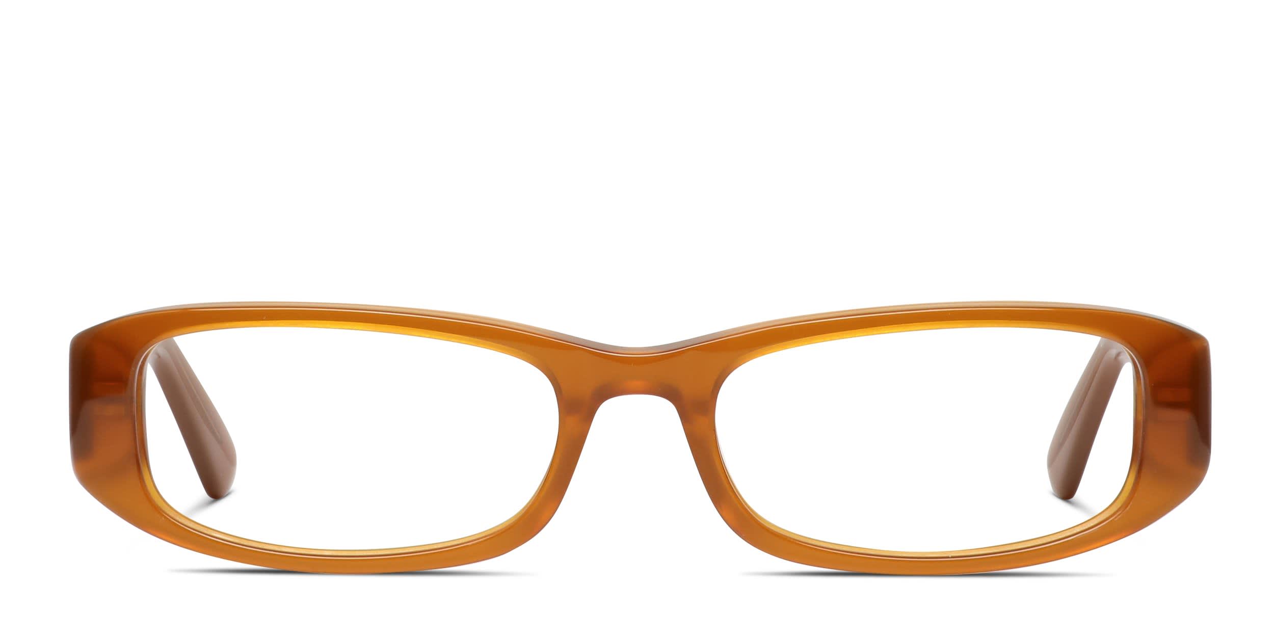 Muse Oat Milk Orange glasses - Orange - Frontal View