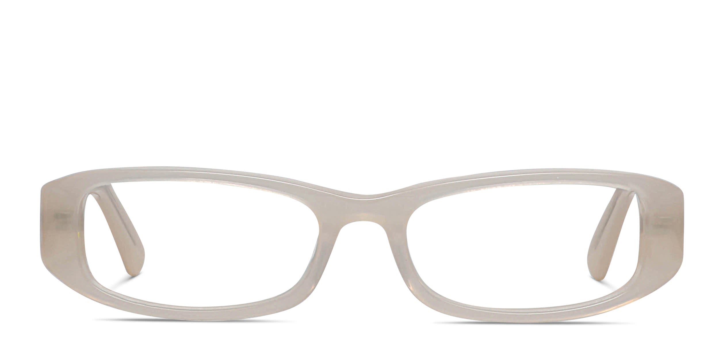 Muse Oat Milk White glasses - White - Frontal View