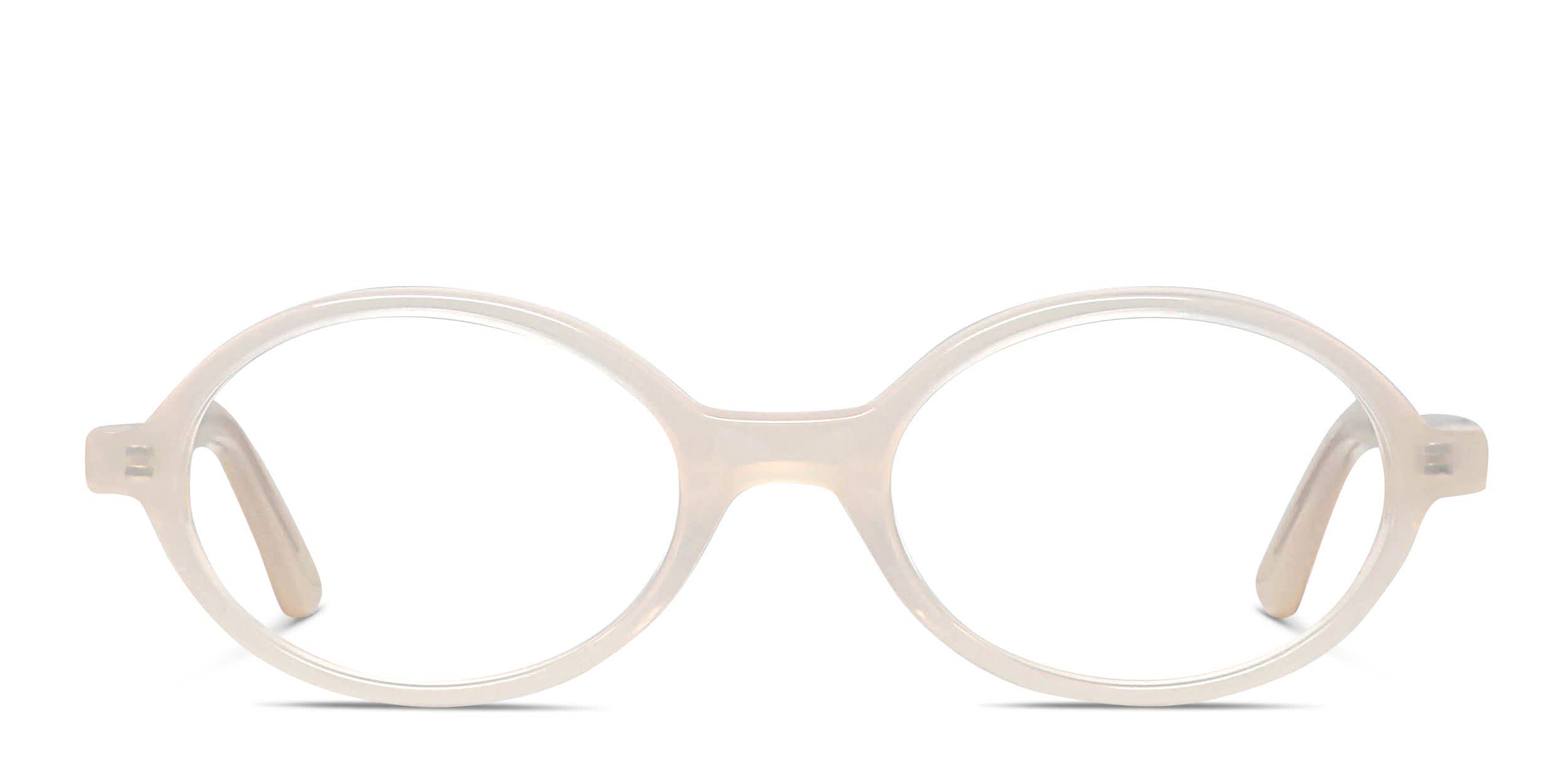 Muse Sweet Cream White glasses - White - Frontal View