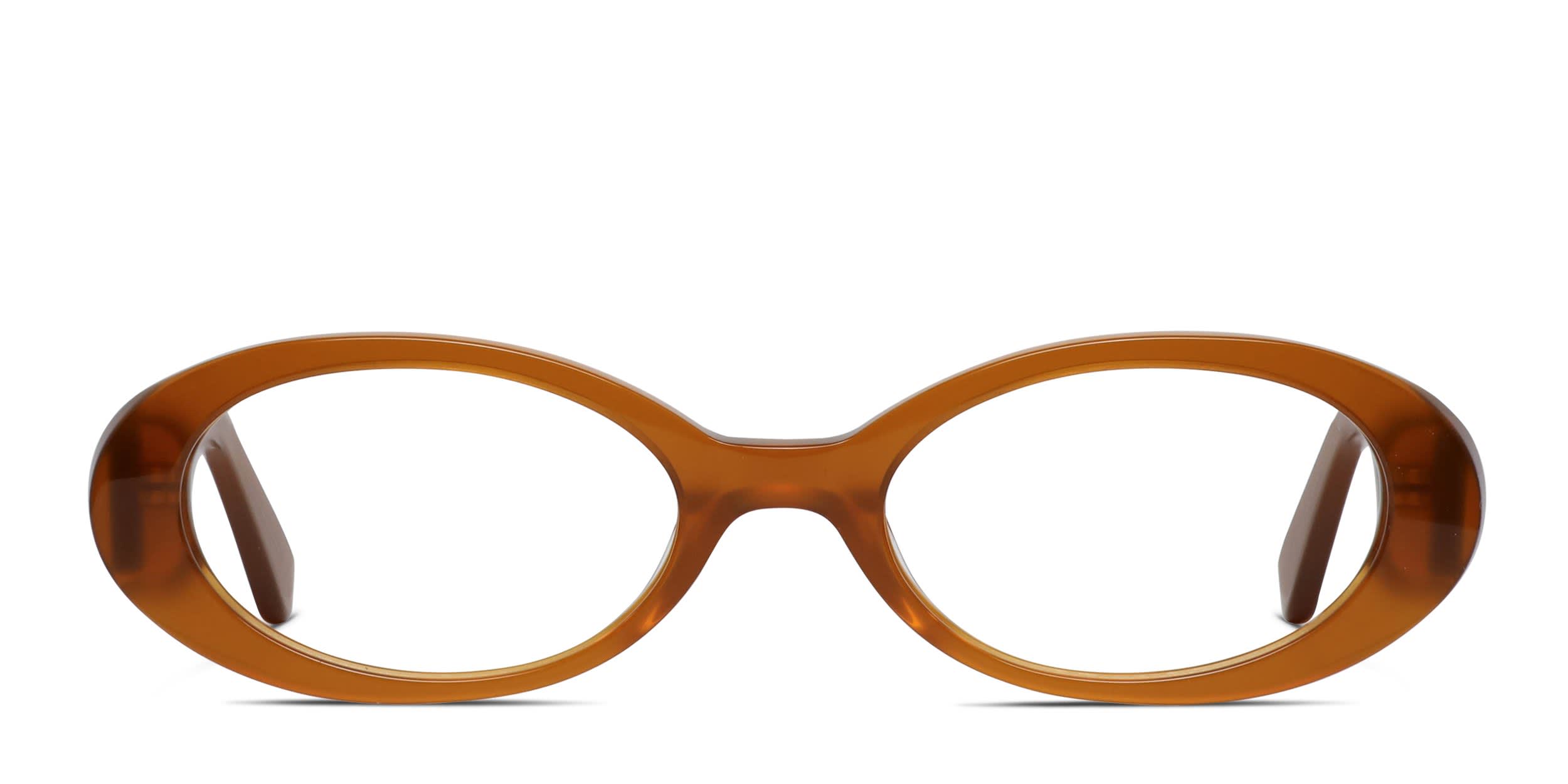 Muse Cold Brew Orange glasses - Orange - Frontal View
