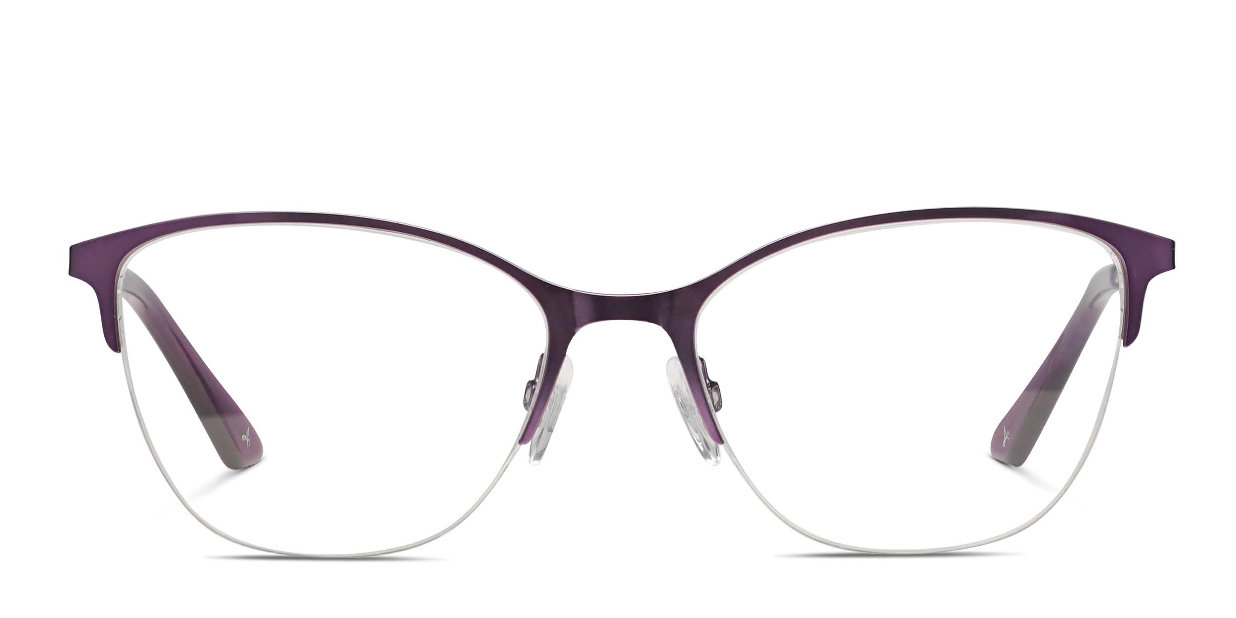 Amelia E. Amaya Purple glasses - Purple / Silver - Frontal View