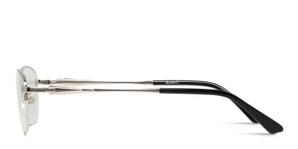 Amelia E. Kendal Silver glasses - Silver - Side View