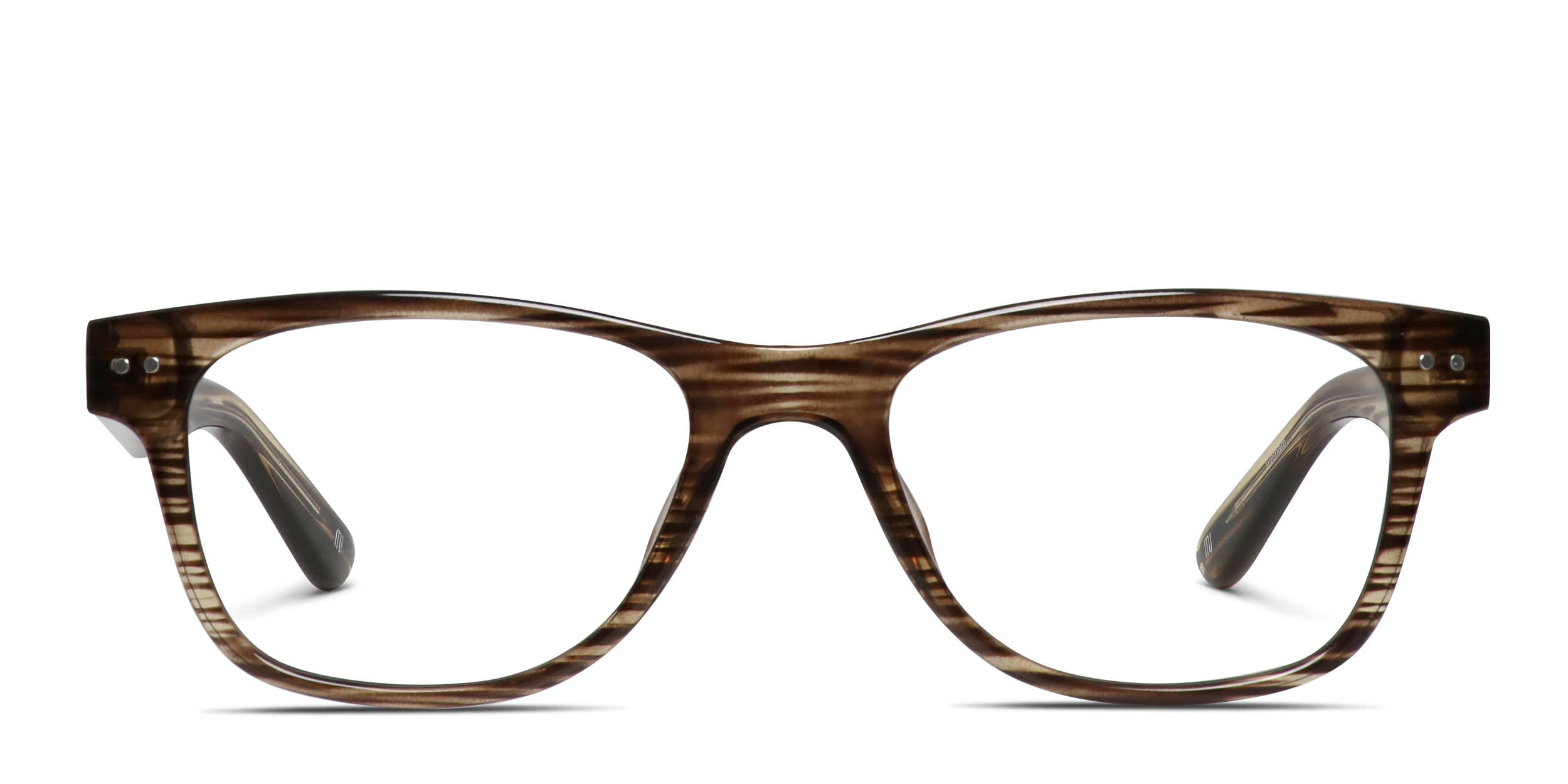 Muse Decode Brown, Clear glasses - Brown / Clear - Frontal View