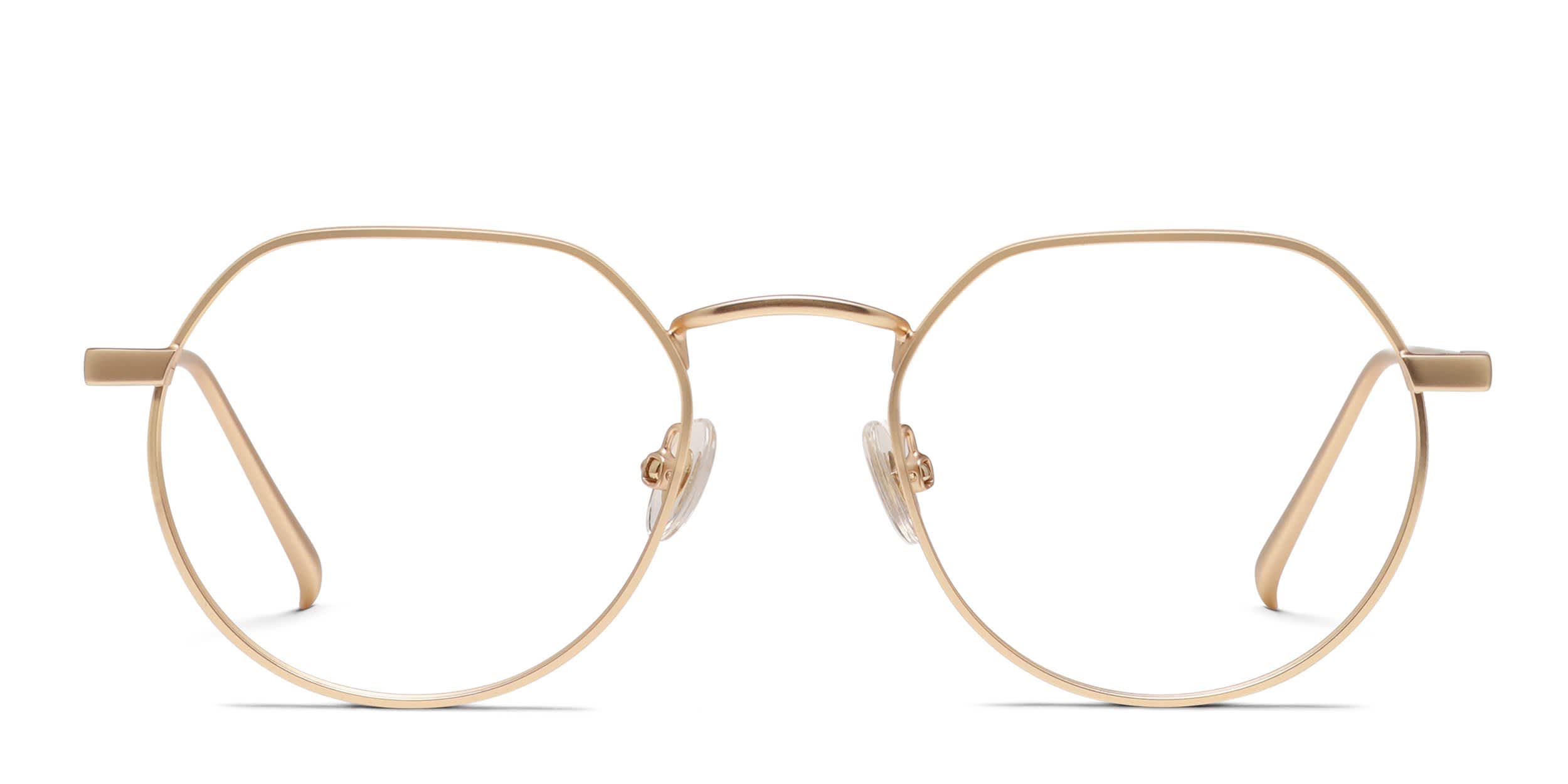 Ottoto Jrue Gold Prescription Eyeglasses