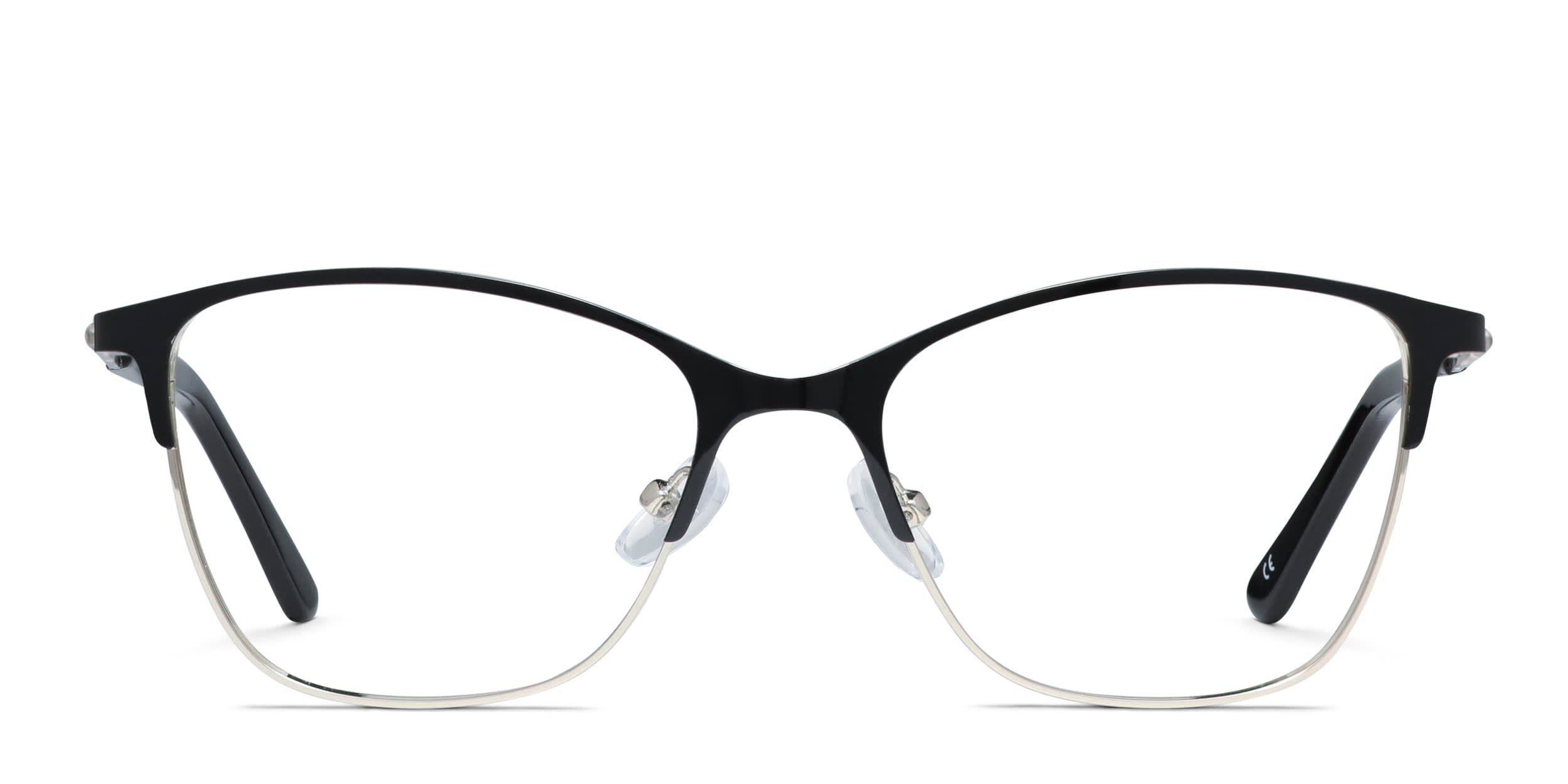 Record Black, Gold glasses - Black / Gold - Frontal View
