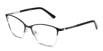 Record Black, Gold glasses - Black / Gold - Angle View