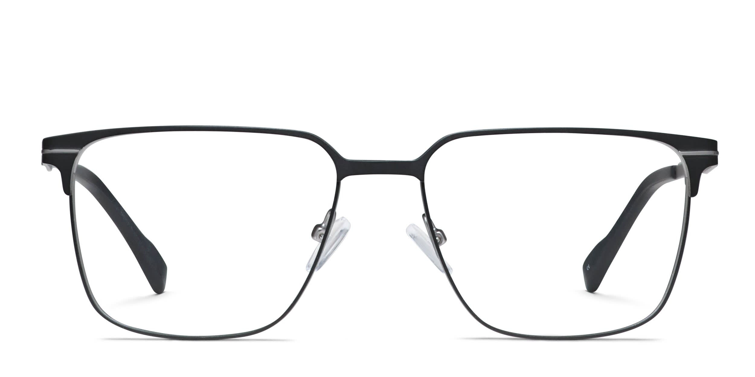 Captain Black, Gunmetal glasses - Black / Gunmetal - Frontal View