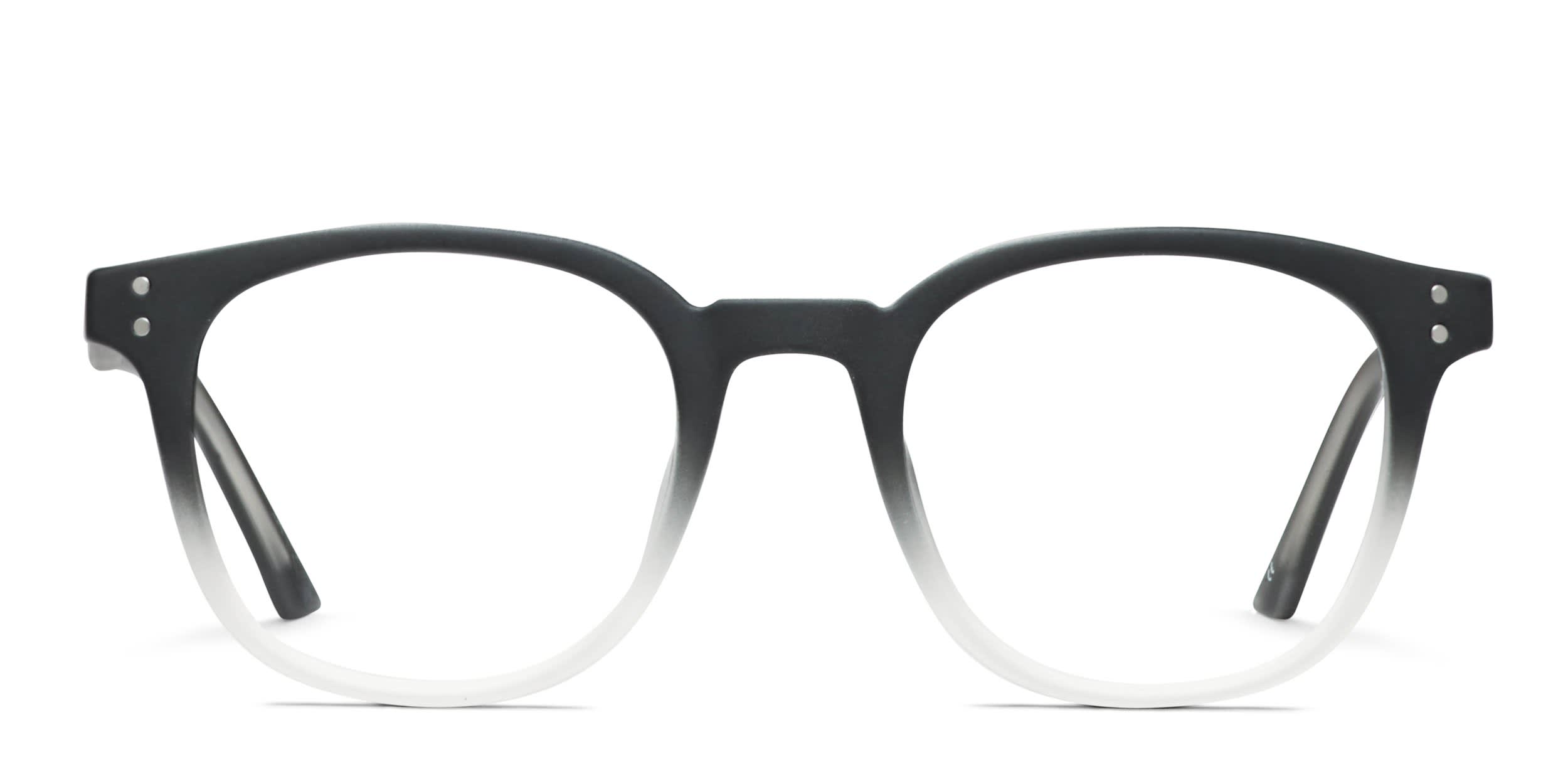 Generation Black, Clear glasses - Black / Clear - Frontal View