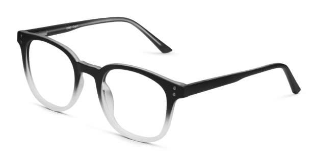 Generation Black, Clear Prescription Eyelasses