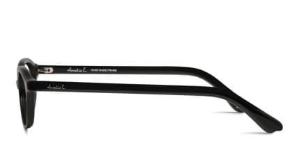Amelia E. Katie Shiny Black glasses - Shiny Black - Side View