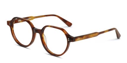 Ottoto Curaçao Brown, Tortoise glasses - Brown / Tortoise - Angle View