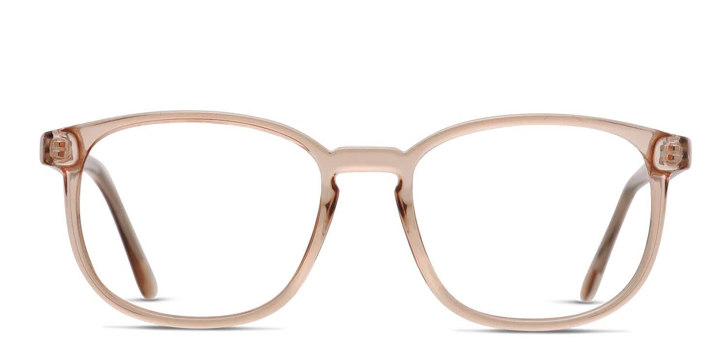 Muse x Transitions Campbell Beige, Clear glasses - Beige / Clear - Frontal View