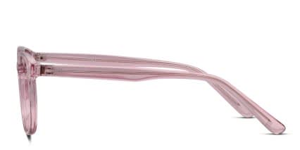 Muse x Transitions Campbell Pink, Clear glasses - Pink / Clear - Side View