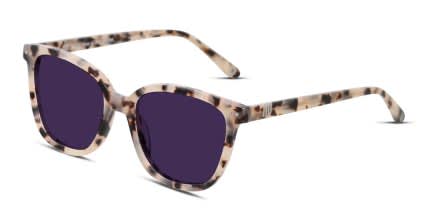 Muse x Transitions Eloquence Tortoise, Beige glasses - Tortoise / Beige - Angle View
