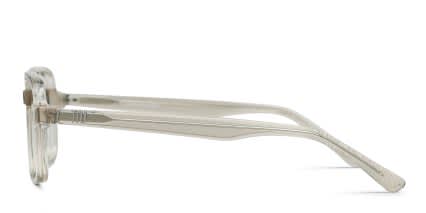 Muse x Transitions Ride Easy Beige, Clear glasses - Beige / Clear - Side View