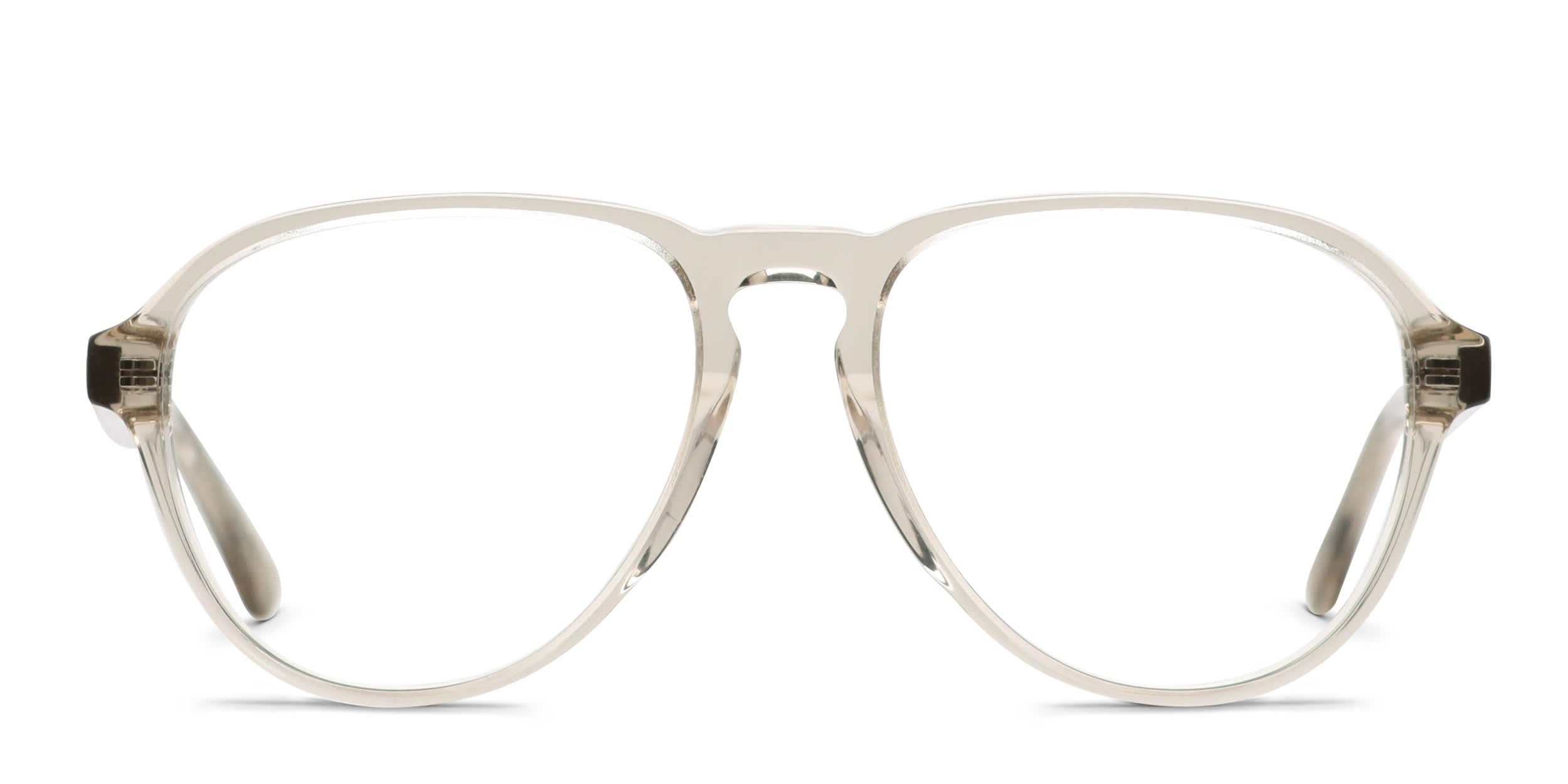 Pentax F6000 Gray/Clear/Brown Eyeglasses | Includes FREE Rx Lenses