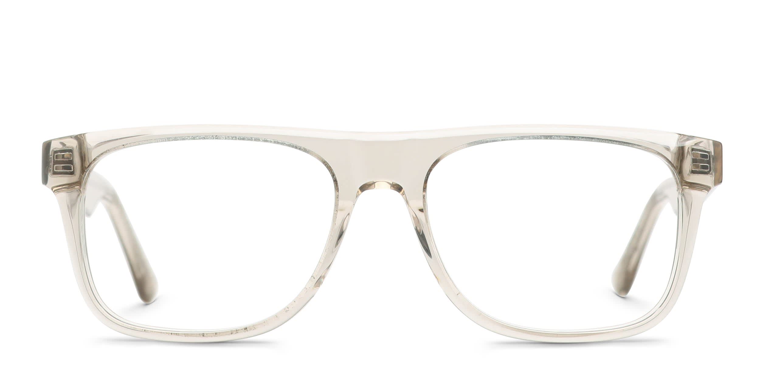 Muse x Transitions Rocker Beige, Clear glasses - Beige / Clear - Frontal View