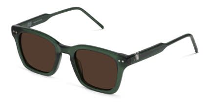 Muse x Transitions Toppin Green, Brown glasses - Green / Brown - Angle View