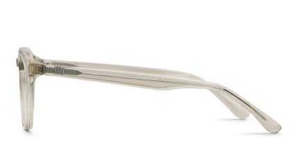 Muse x Transitions Trippy Beige, Clear glasses - Beige / Clear - Side View