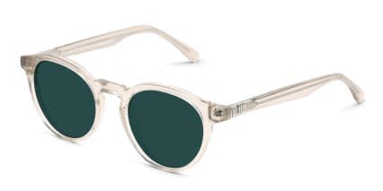 Muse x Transitions Trippy Beige, Clear glasses - Beige / Clear - Angle View