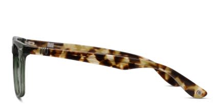 Muse x Transitions Gilford Green glasses - Green - Side View
