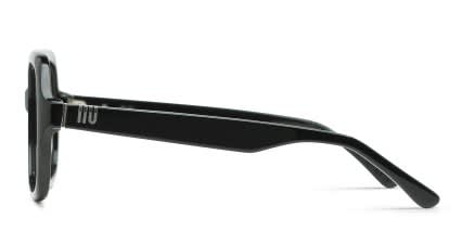 Muse x Transitions Provocateur Shiny Black glasses - Shiny Black - Side View