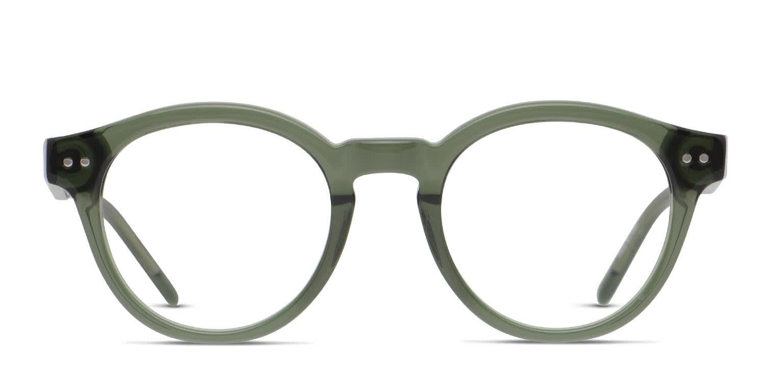 Muse x Transitions Merrill Green glasses - Green - Frontal View