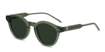 Muse x Transitions Merrill Green glasses - Green - Angle View