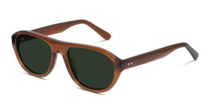 Muse x Transitions Nevada Brown, Green glasses - Brown / Green - Angle View