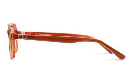 Muse x Transitions Ride Easy Orange glasses - Orange - Side View