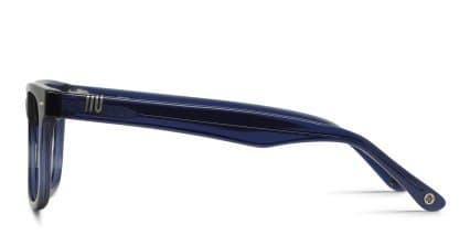 Muse x Transitions M Classic Blue glasses - Blue - Side View
